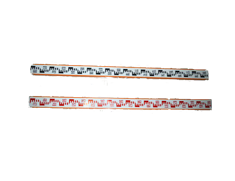 木質2米3米紅黑面水準尺